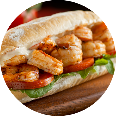 Large Shrimp Sandwich